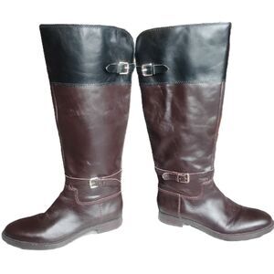 Enzo Angiolini Women's Size 6M Leather Riding Boots